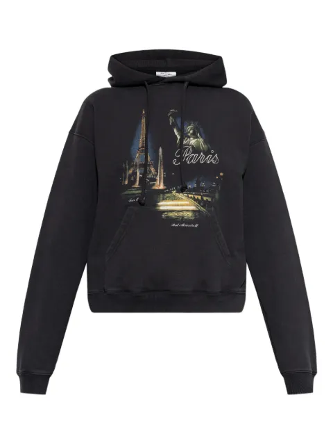 VETEMENTS printed hoodie Black WE76HD553B1302