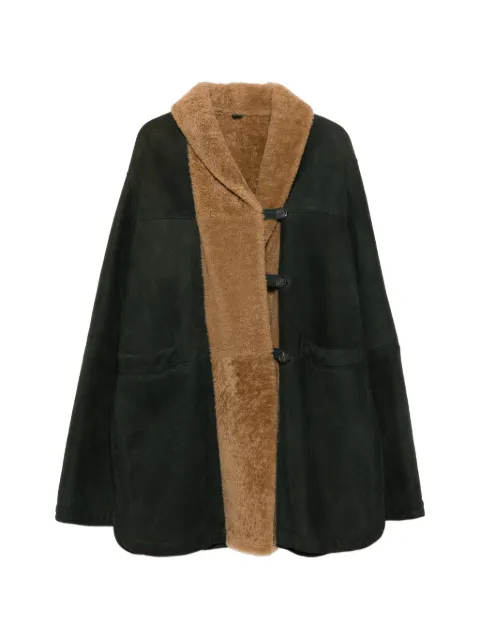 Romeo Gigli Pre-Owned 1990s button-up coat Green RG1400SXA