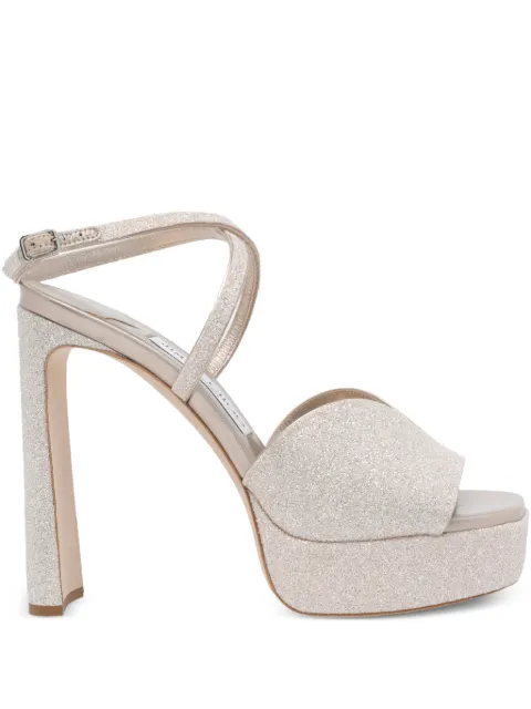 Jimmy Choo Karli platform sandals Neutrals KARLIPF125GQI