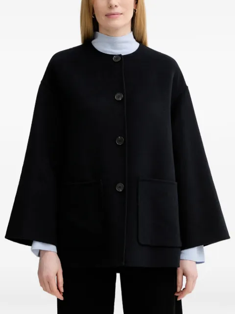 Marc O'Polo button flap pocket coat Blue 600005170013