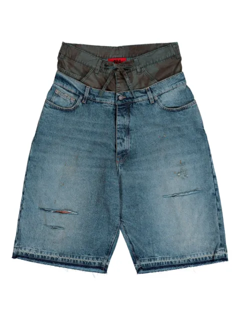 424 double big daddy shorts Blue FFF5MT35APTE001502