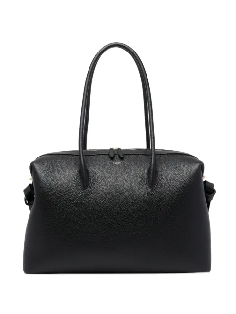 Yuzefi large brioche shoulder bag Black LARGEBRIOCHEDUFFLEPEBBLEGRAINLEATHERL034