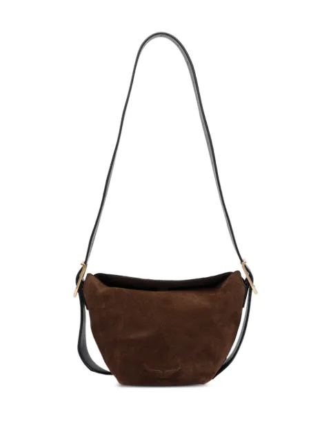 Zadig&Voltaire Baby Jane suede crossbody bag Brown LWBA04199214