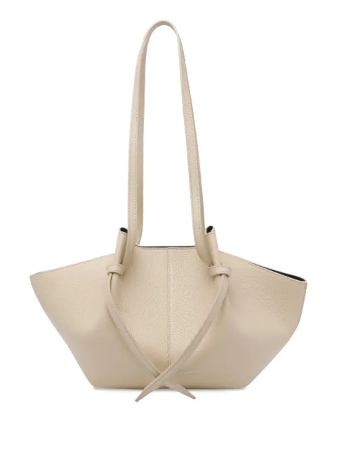 Yuzefi Mochi shoulder bag White MOCHIPEBBLEGRAINLEATHERL066