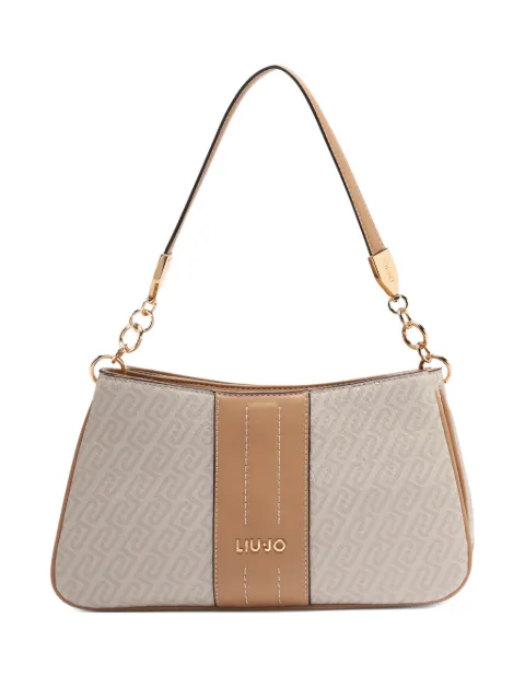 LIU JO small monogram shoulder bag Neutrals AA6107E1118C3920