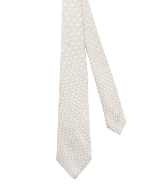 Kiton textured silk tie Neutrals UCRVKRC07L6301
