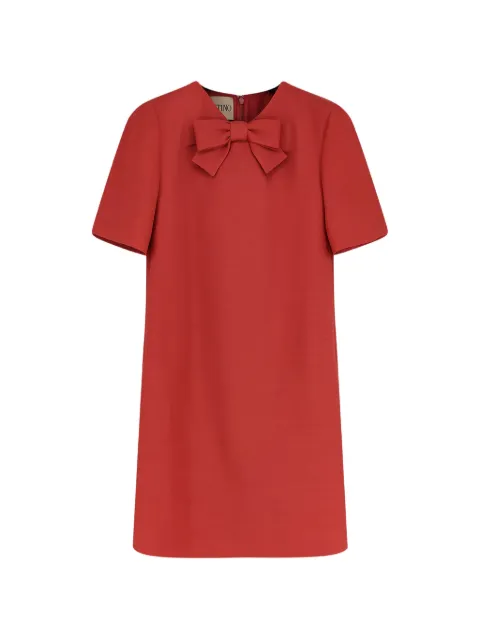 Valentino Garavani bow mini dress Red BVAKG01CF