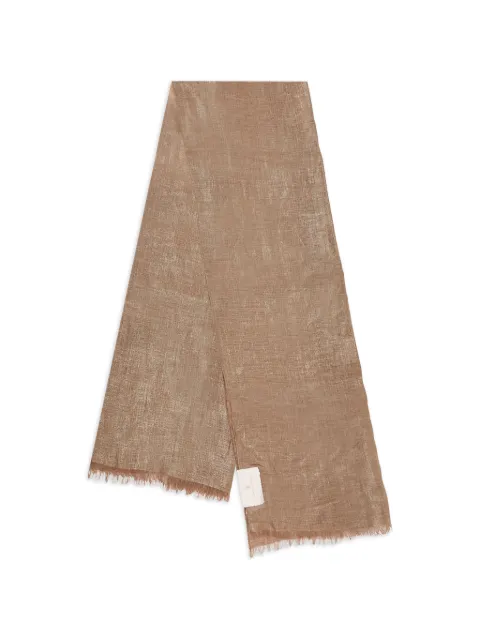 Brunello Cucinelli fringed scarf Neutrals MSCDAGL01CNH18
