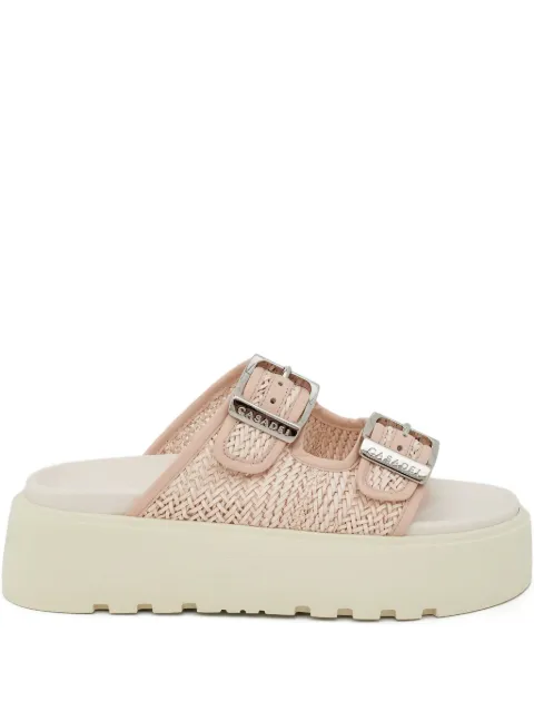 Casadei Birky Ale platform buckled sandals Pink 2M482J0401C27913301