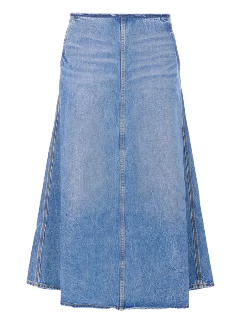 Alexander Wang A-line denim maxi skirt Blue 4DC1265958400C