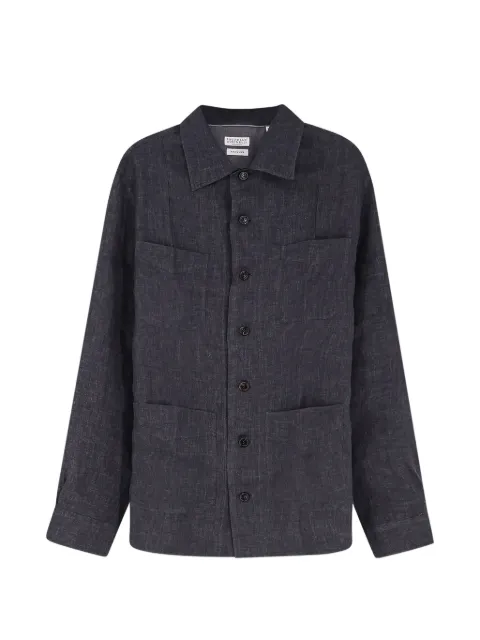 Brunello Cucinelli buttoned shirt Grey MF6300648C046