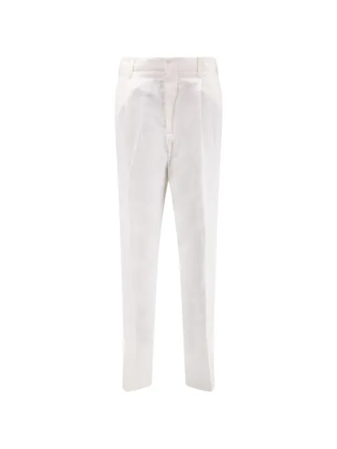 Brunello Cucinelli buttoned pleated trousers White MH255S2440C1900
