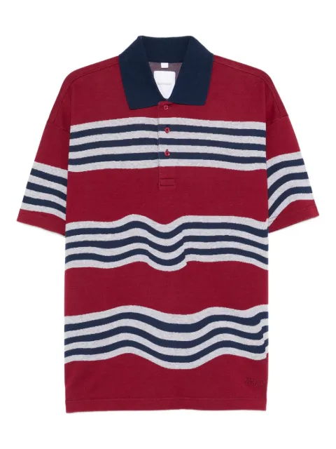 Napapijri striped polo shirt Red NP0A4HG9