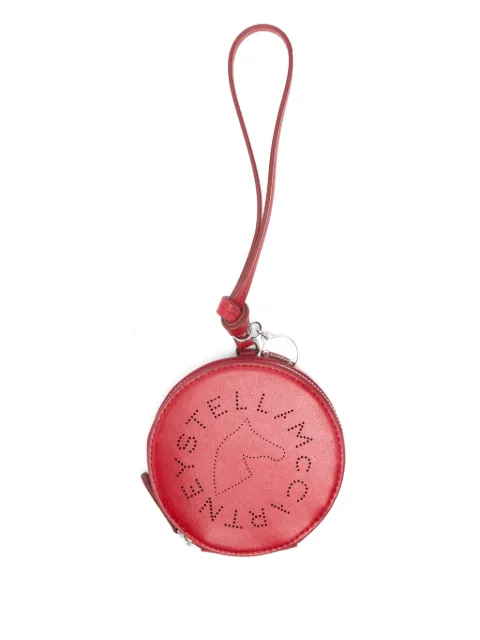Stella McCartney logo coin purse keyring Red 7V0146WP0684