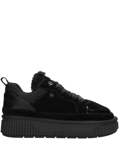 MEXX platform faux fur sneakers Black MI002006653W