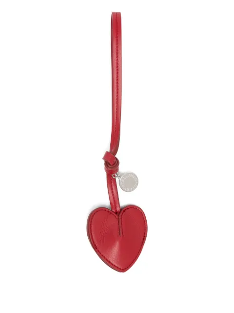 Stella McCartney heart charm keyring Red 7V0147WP0674