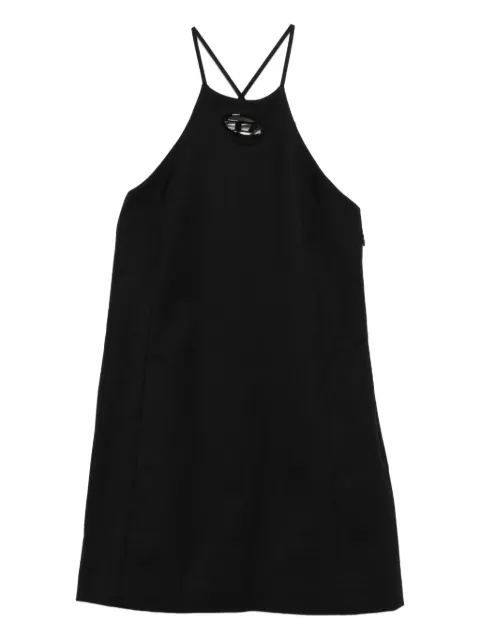 Diesel D-Elma logo-cutout mini dress Black A200990PHAL