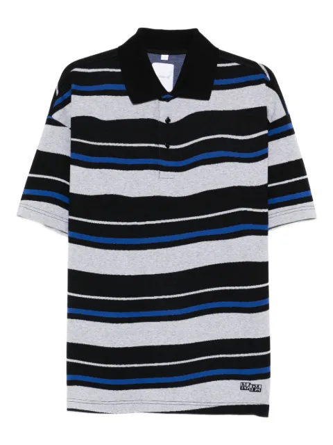 Napapijri striped polo shirt Black NP0A4HG9