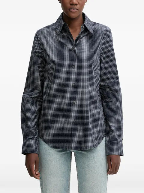 Miss Sixty checked buttoned shirt Blue 6S3XJ3400D