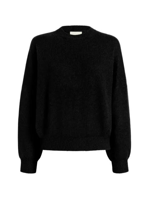 KHAITE Margaux long-sleeve sweater Black 9560650200
