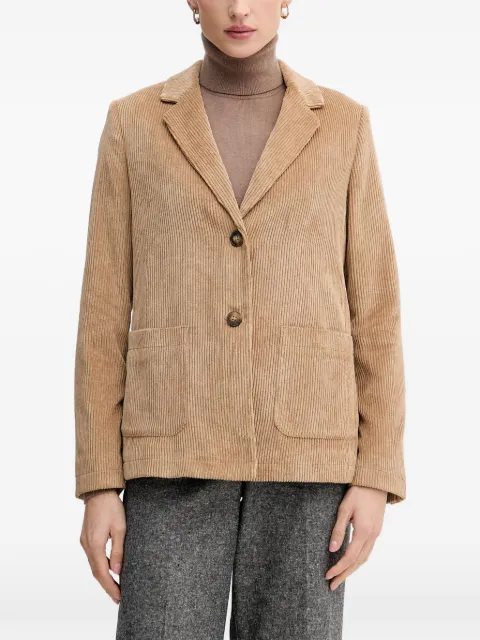 Benetton corduroy buttoned blazer Neutrals 2Q5GDW03I