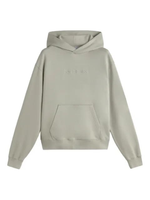 LES HÉRITIERS logo hooded sweatshirt Neutrals LOGOHOODIE