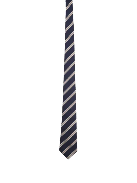 Giorgio Armani striped tie Blue GM000800TE20405FB066