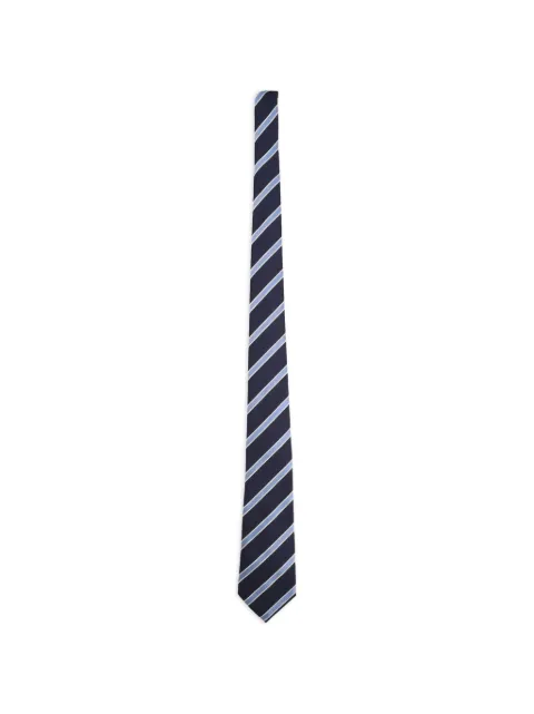 Giorgio Armani striped tie Blue GM000800TE20405F