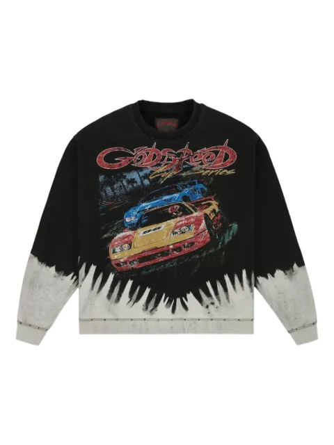 GODSPEED F.T.W LS graphic sweater Black GFTWLSBBW