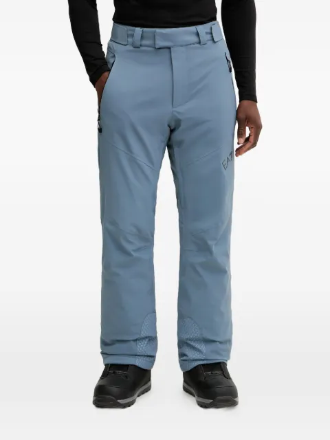 Ea7 Emporio Armani logo-trim ski pants Blue 7M000455AF13887