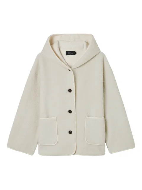 tout a coup hooded pocket jacket Neutrals M129AW5