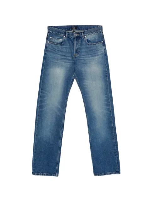 A.P.C. Rescue faded-effect jeans Blue COHADH09010