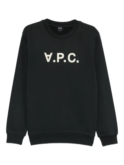 A.P.C. crew-neck sweatshirt Black COHMCM27907