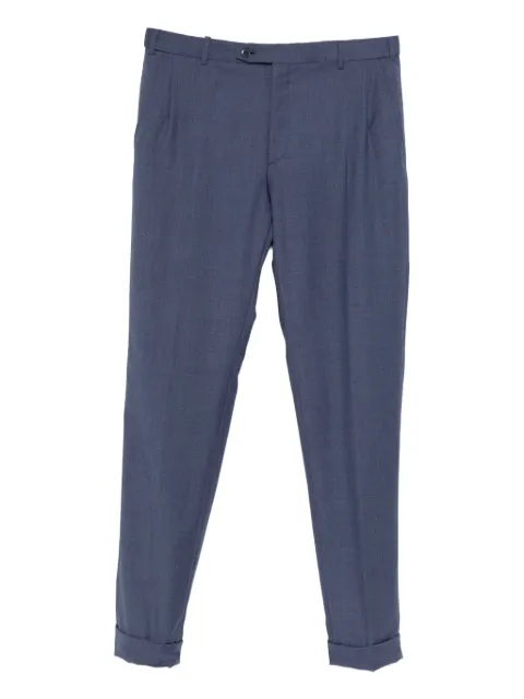 Brioni tailored trousers Blue RP300QPAA1N4400