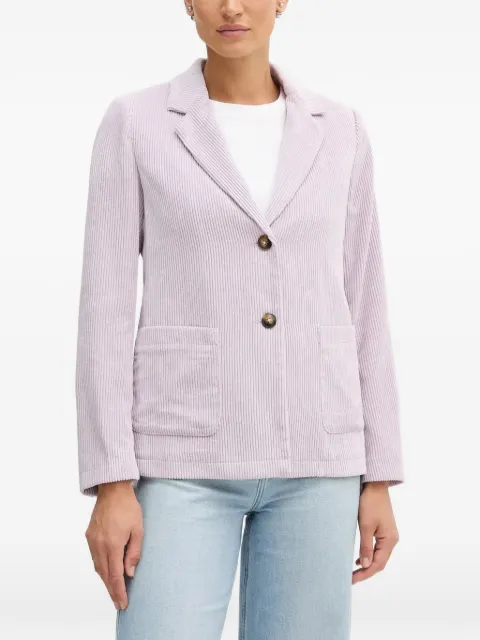 Benetton corduroy buttoned top Purple 2Q5GDW03I