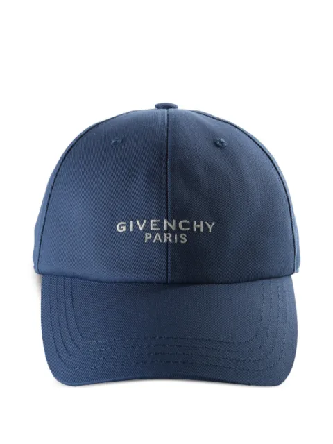 Givenchy logo-embroidered baseball cap Blue BPZ0CAP0C4