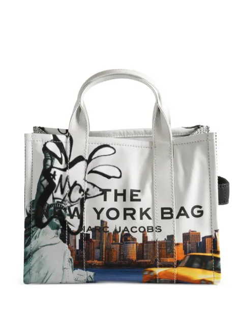 Marc Jacobs graphic print top handle tote bag White 2R4HTT033H03997