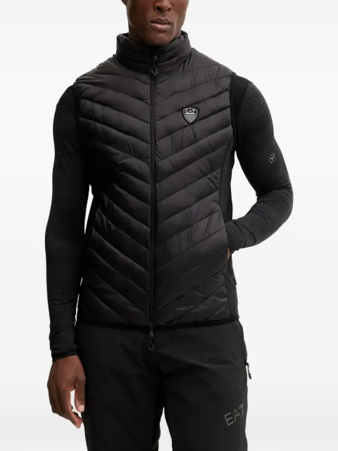 Ea7 Emporio Armani quilted gilet Black 7M000468AF13890