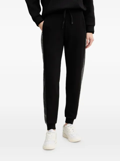 Armani Exchange patterned-side track pants Black XW000997AF16111