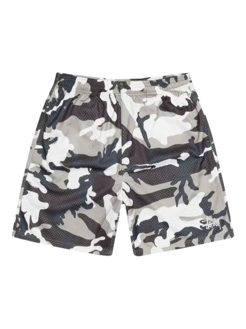 Stüssy camouflage-pattern shorts Grey STUS263