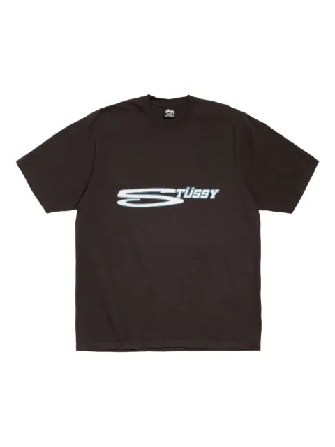 Stüssy stretch pigment-dyed T-shirt Black STUS259