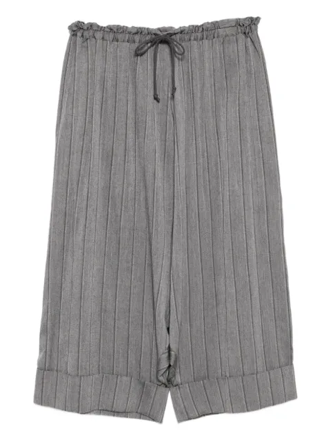 Y's striped trousers Grey YQP14229