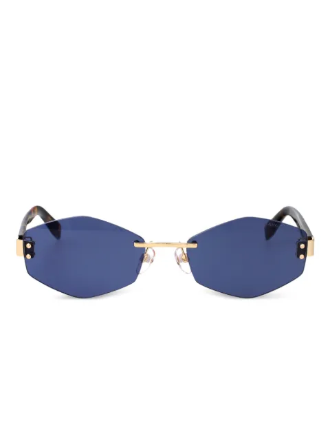 Marc Jacobs Eyewear Air geometric-rimless sunglasses Gold MARC496SAIR