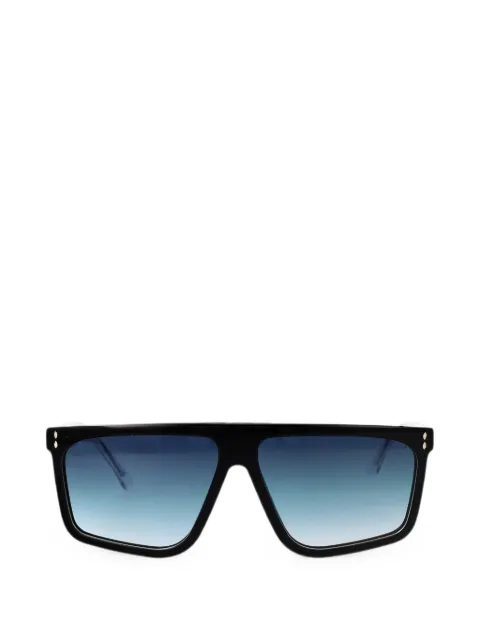 Isabel Marant Eyewear geometric-frame gradient sunglasses Black IM0164S