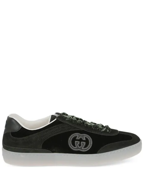 Gucci G75 logo-detail sneakers Green 812656AAE4N