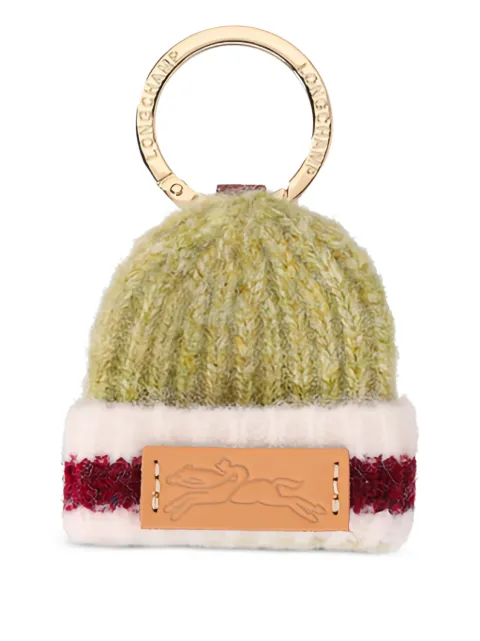 Longchamp Le Pliage collection keyring Green 36111HITM27