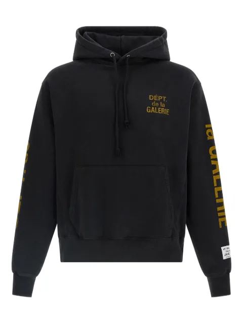 GALLERY DEPT. logo-print hoodie Black DGH50043BLACK