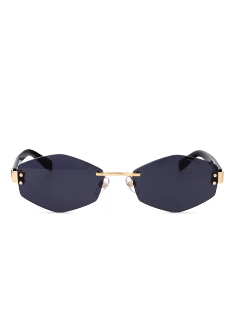 Marc Jacobs Eyewear Air geometric-rimless sunglasses Gold MARC496SAIR