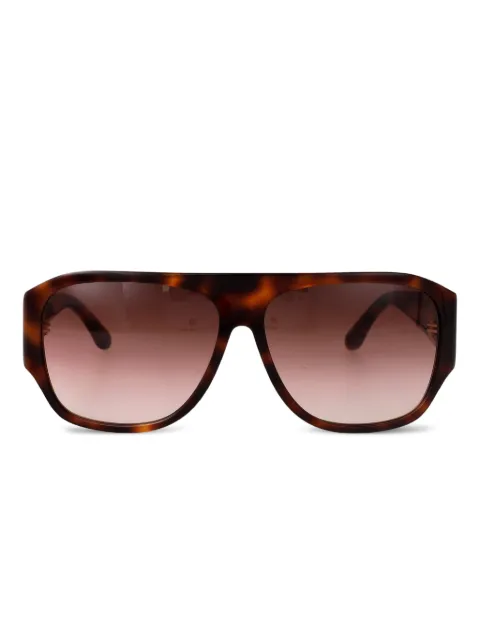 Isabel Marant Eyewear geometric-frame sunglasses Brown IM0239S