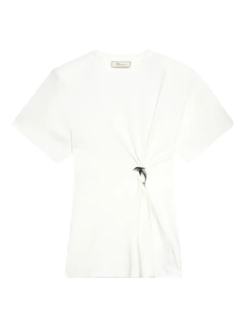 Blumarine dolphin-detail T-shirt White P622T135AN0103